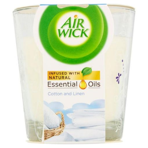 Picture of Airwick Candle Cotton&Linen 105g