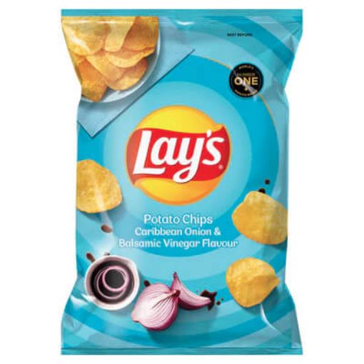 Picture of Lays Caribbean Onion & Balsamic Vinegar 105g