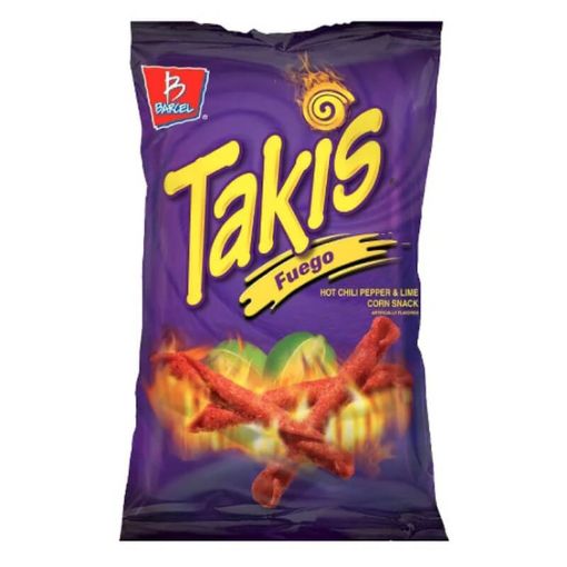 Picture of Mini Takis Fuego hot chilli Pepp&Lime 56.7g