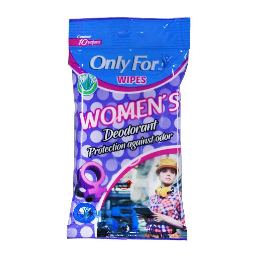 Picture of Only For Wipes Womens Deodorant 10s