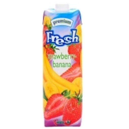 Picture of Premium Fresh Juice Strawberry-Banana 1Ltr