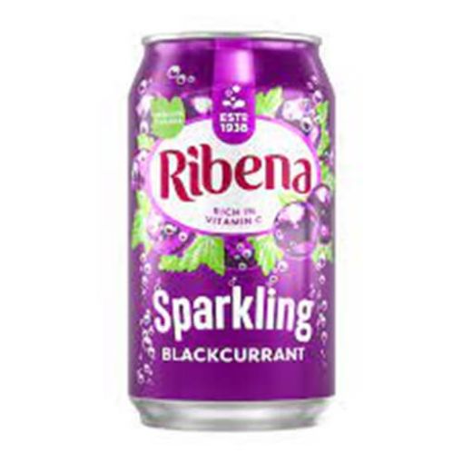 Picture of Ribena Sparkling Blackcurrant Can 330ml