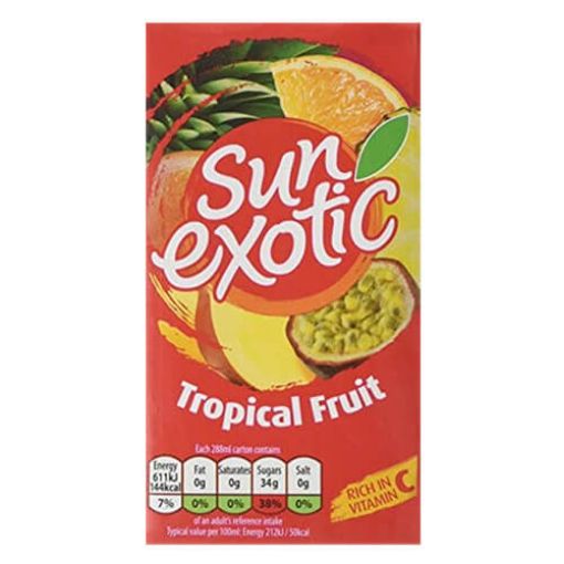 Picture of Sun Exotic Tropical Fruit Juice 288ml