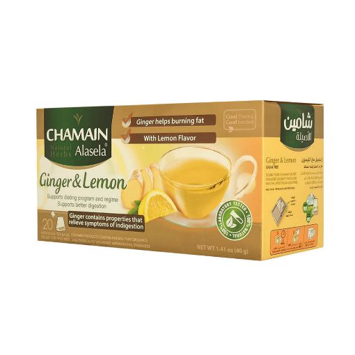Picture of Chamain Tea Ginger with Lemon 20s