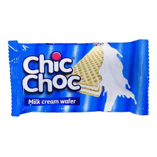Picture of Chic Choc Milk Cream Wafers 24g