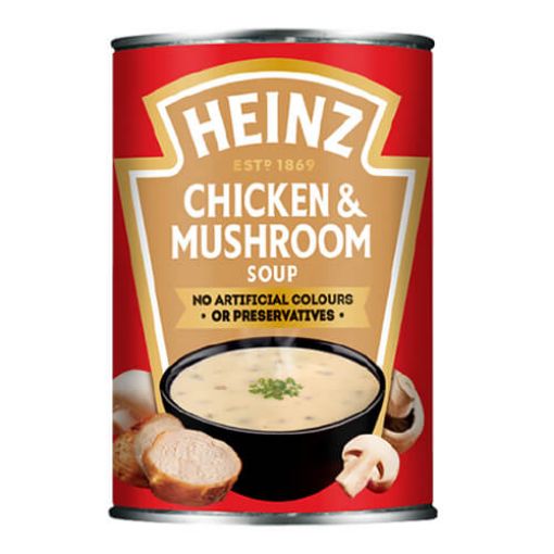 Picture of Heinz Cream Of Chicken & Mushroom Soup 400g