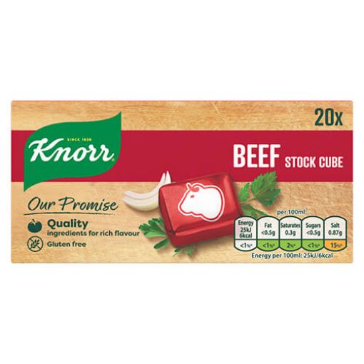 Picture of Knorr Stock Cubes-2s-Beef 20g