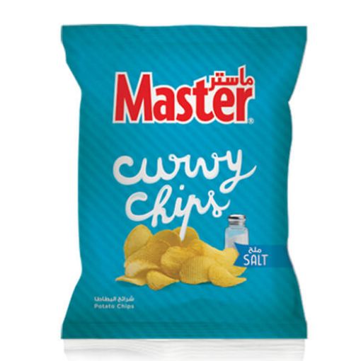 Picture of Master Chips Curvy Salt 29g