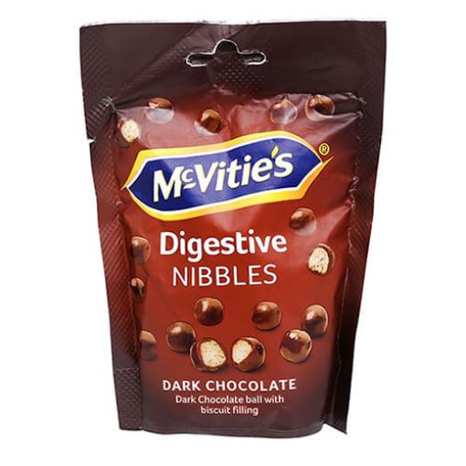 Picture of Mcvities Digestive Nibbles Dark Chocolate 80g