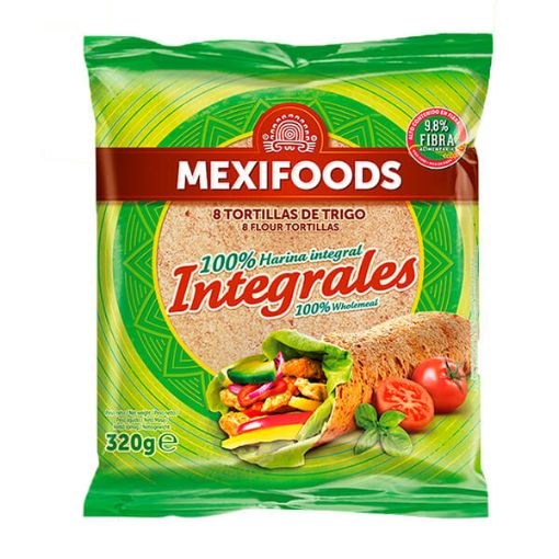Picture of Mexifoods Tortilla Integrale 20cm 8s 320g