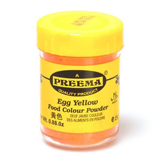 Picture of Preema Egg Yellow food colour powder 25g