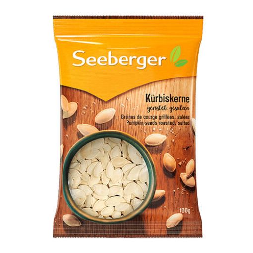 Picture of Seeberger Pumpkin Seeds Roasted And Salted 100g