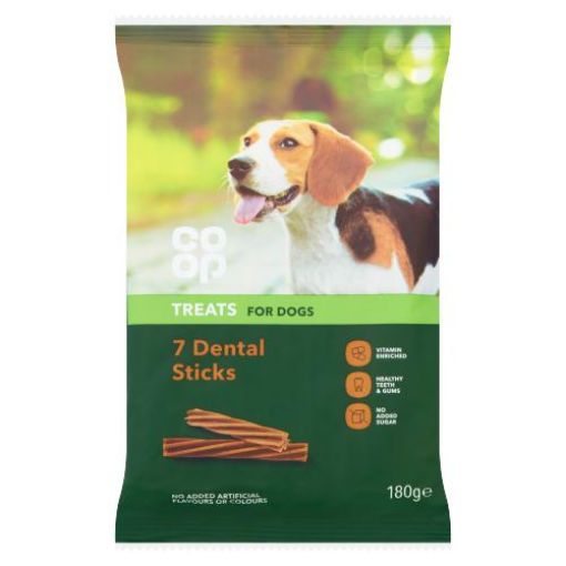 Picture of Co-op Dental Sticks For Dogs 180g