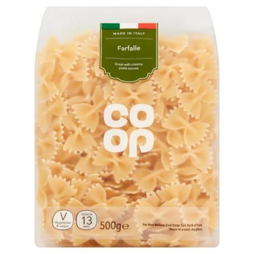 Picture of Co-op Farfalle Pasta Bows 500g