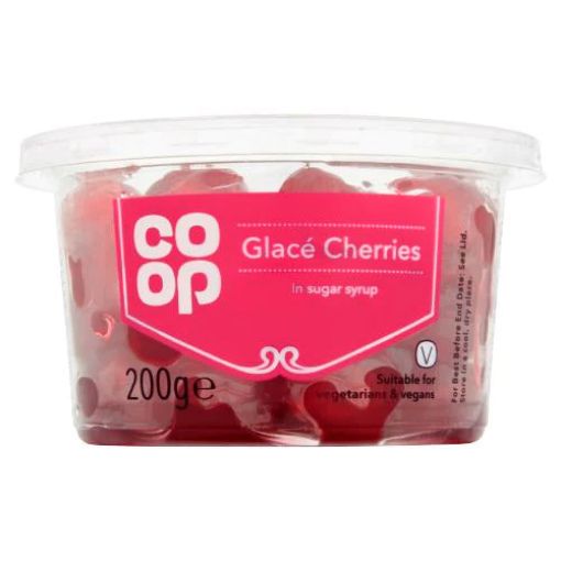 Picture of Co-op Glace Cherries 200g