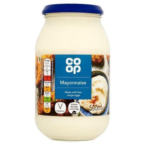 Picture of Co-op Real Mayonnaise Jar 500ml