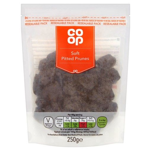Picture of Co-op Soft Pitted Prunes 250g
