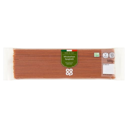 Picture of Co-op Wholewheat Spaghetti 500g