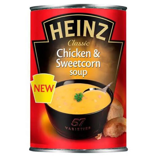 Picture of Heinz Classic Chicken & Sweetcorn Soup 400g
