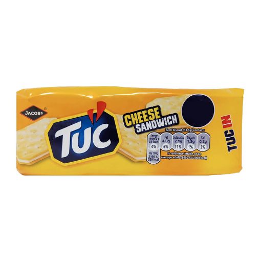 Picture of Jacobs Tuc Cheese Sandwich Tuc In 150g