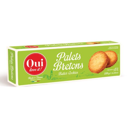 Picture of Oui Love It Palets Bretons Biscuits 125g