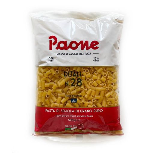 Picture of Paone 28 Ditali 500g