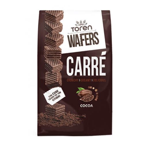 Picture of Toren Wafers Carre Cocoa Flavour 125g