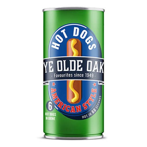 Picture of Ye Old Oak American Style Hot Dog (6) 560g