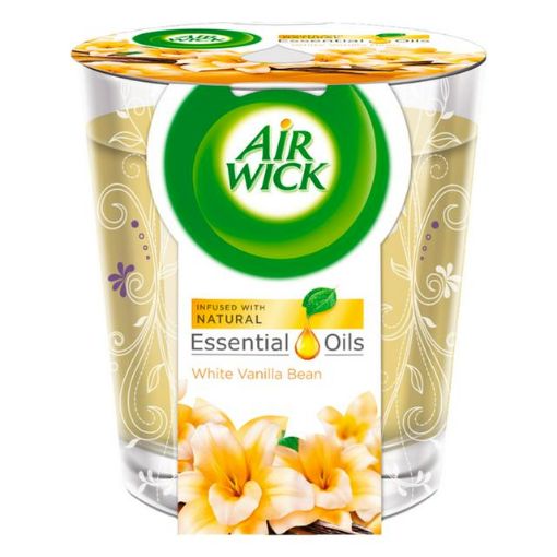 Picture of Airwick Candle white Vanilla 105g