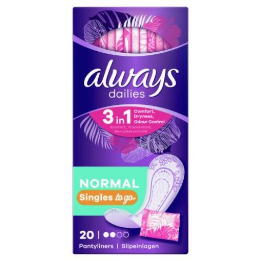 Picture of Always Dailies Fold&Wrap Normal Single 20s
