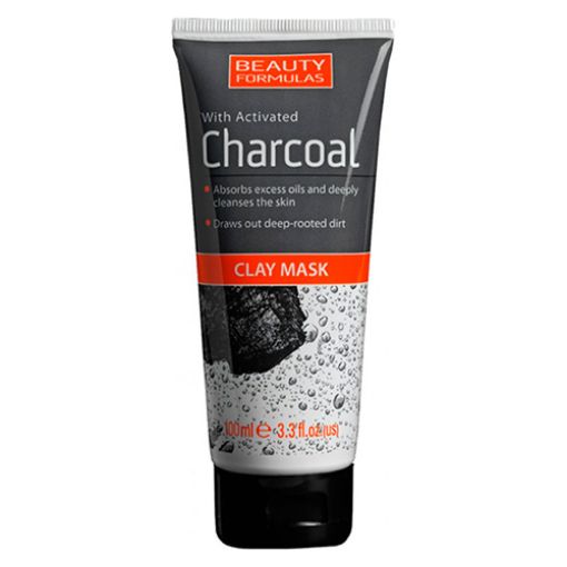 Picture of Beauty Formulas Charcoal Clay Mask 100ml