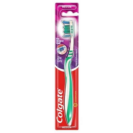 Picture of Colgate Toothbrush Zig-Zag Medium