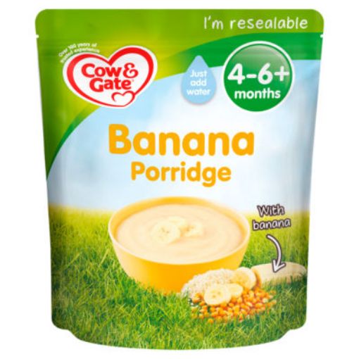 Picture of Cow & Gate Banana Porridge 4m 125g