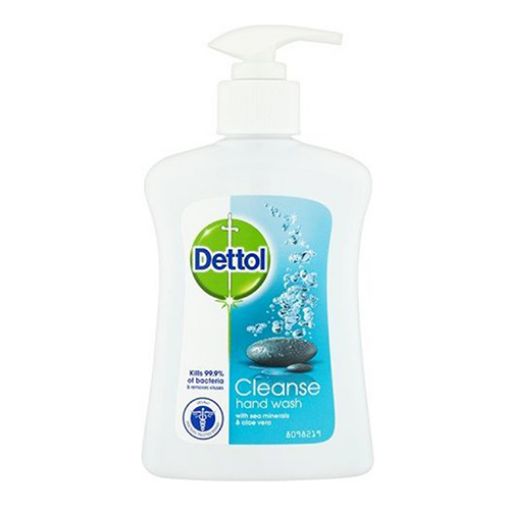 Picture of Dettol Antibecterial Liquid Hand Wash Cleanse Sea Mineral 250ml