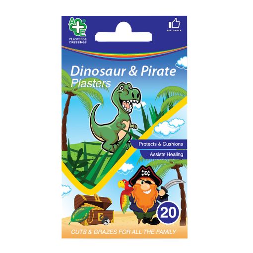 Picture of Dinosaur & Pirate Plasters