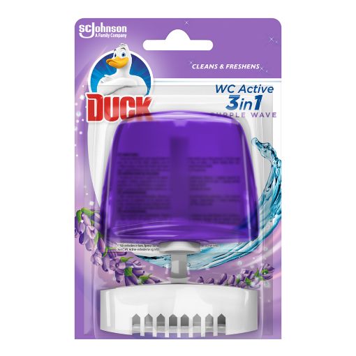 Picture of Duck Rimblock Toilet Cleaner Purple Wave 55ml