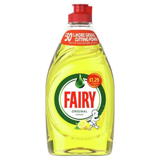 Picture of Fairy Washing Up Liquid Lemon 383ml