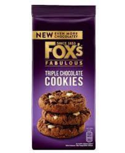 Picture of Foxs Fabulous Triple Choc Cookies 180g