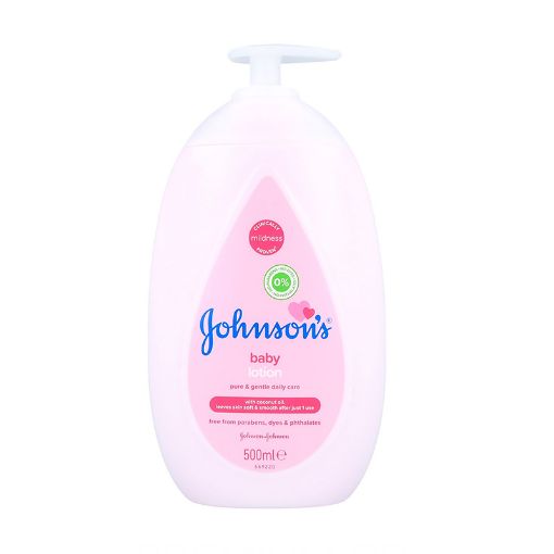 Picture of Johnsons Baby Lotion With Coconut Oil 500ml
