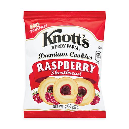Picture of Knotts Cookies Raspberry Shortbread 57g