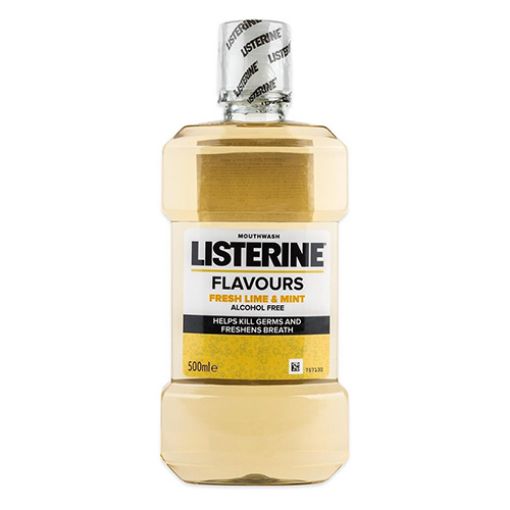 Picture of Listerine Mouth Wash Fresh Fresh Lime and Mint 500ml