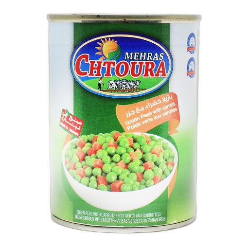 Picture of Mehras Chtoura Peas With Carrots 400g