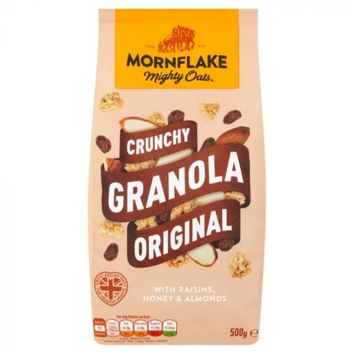 Picture of Mornflake Oat Crun.Granola Original Raisin/Honey/Almond 500g