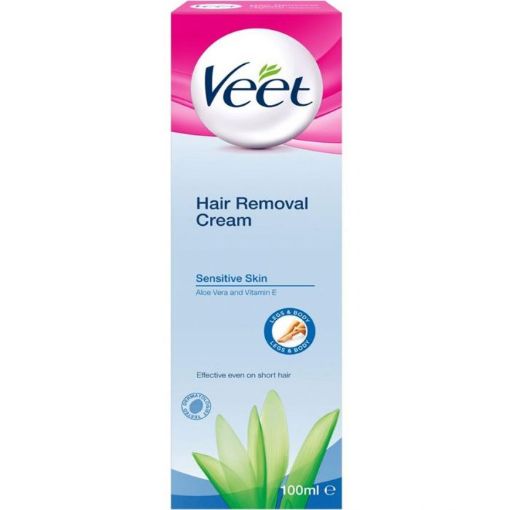 Picture of Veet Hair Removal Cream Sensitive Dry 100ml..