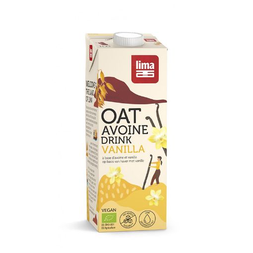 Picture of Lima Organic Oat Drink Vanilla 1ltr