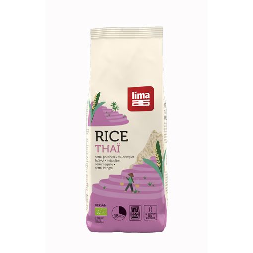 Picture of Lima Organic Rice Thai Semi-Polished 500g