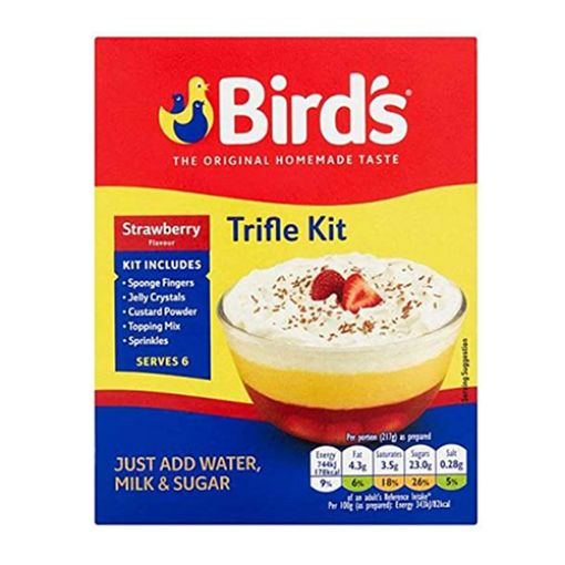 Picture of Birds Trifle Kit Strawberry 141g