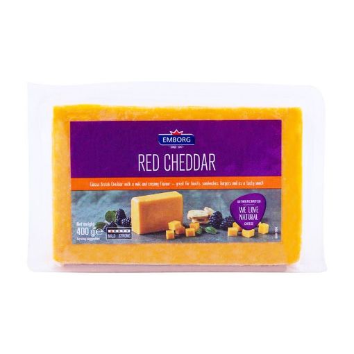 Picture of Em.Cheddar Coloured (50%) Cheese 400g