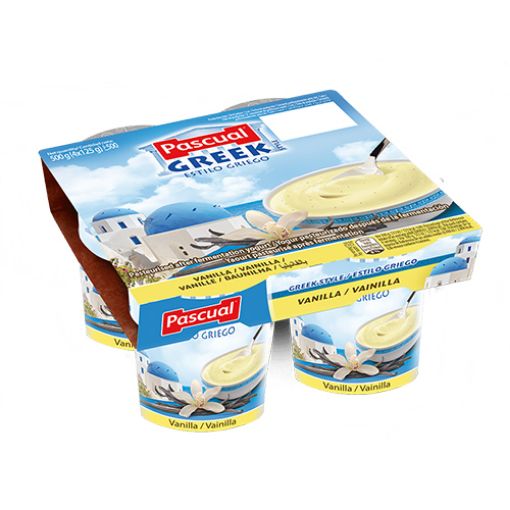 Picture of Pascual Greek Yogurt Vanilla 125g
