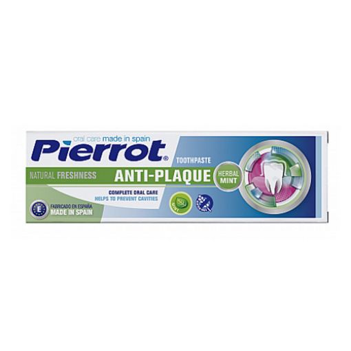 Picture of Pierrot Toothpaste -Anti-Plaque- Herb.Mint 75ml